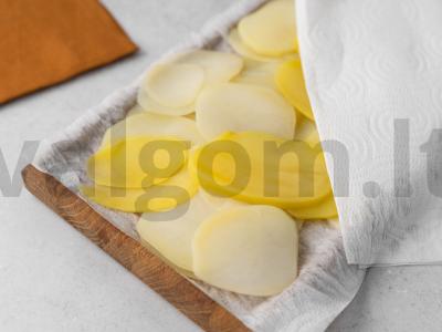 Namų traškučiai su aštriu padažu Žingsnis 4