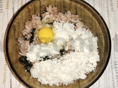 Menkių filė kotletai su ryžiais Žingsnis 6