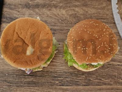 Namų burgeris su liesu majonezu Žingsnis 11