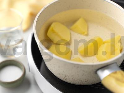 Čudu su varške ir bulvėmis Žingsnis 1