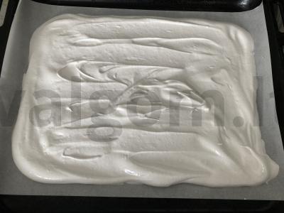 Meringos ritinys per 60 minučių Žingsnis 3