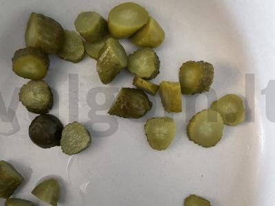 Makaronai su agurkais ir grietinės padažu Žingsnis 2