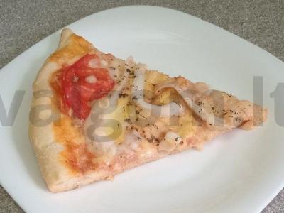 Pica su kalmarais ir krevetėmis Žingsnis 12