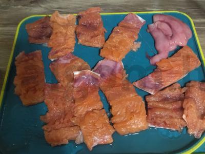 Lašiša tešloje vakarienei Žingsnis 1