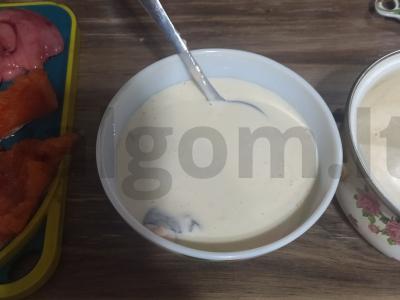 Lašiša tešloje vakarienei Žingsnis 2