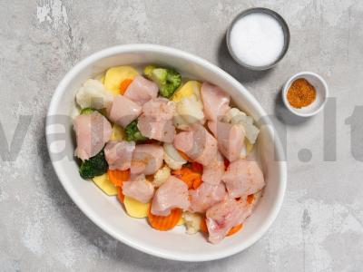 Kepta vištiena daržovių pagalvėje Žingsnis 4