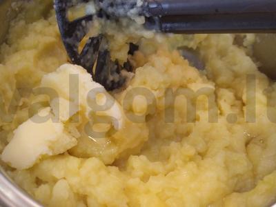 Bulvių ritinys su menkėmis „Marselis“ Žingsnis 2