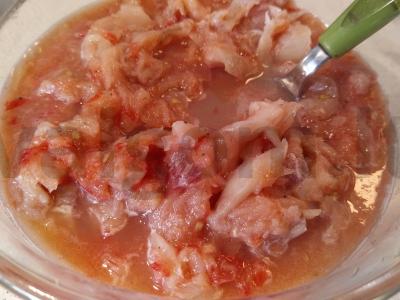 Bulvių ritinys su menkėmis „Marselis“ Žingsnis 4