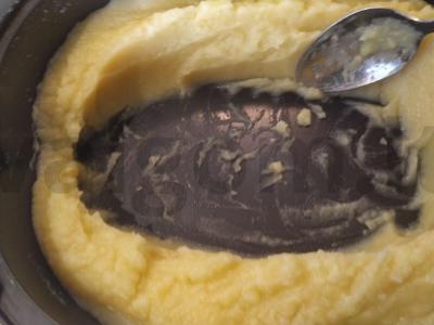 Bulvių ritinys su menkėmis „Marselis“ Žingsnis 5