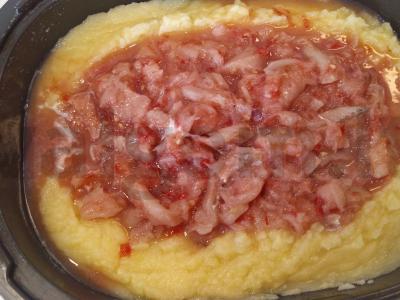 Bulvių ritinys su menkėmis „Marselis“ Žingsnis 6