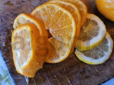 Limonadas „Oranžiada“ Žingsnis 1