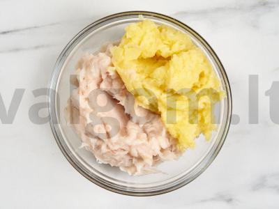 Žuvies filė kotletai Žingsnis 4