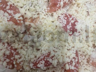 Pica „Vištienos“ su pomidorais Žingsnis 6