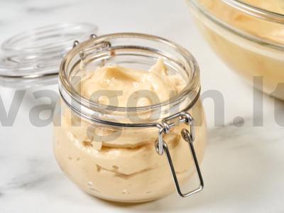 Žemės riešutų kremas desertams Žingsnis 2