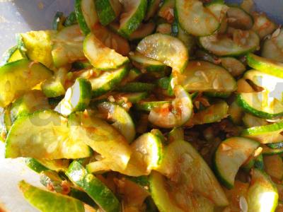 Agurkų kimči Žingsnis 3