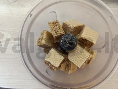 Vafliniai pyragėliai Žingsnis 1