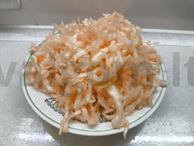 Troškinta rauginta kopūstai su kiauliena Žingsnis 5