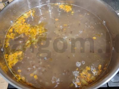 Grikių sriuba su jautienos kukuliais Žingsnis 7