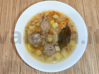 Grikių sriuba su jautienos kukuliais Žingsnis 10