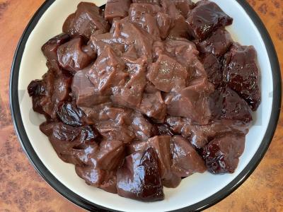 Kepenų paštetas su morkomis ir sviestu Žingsnis 1