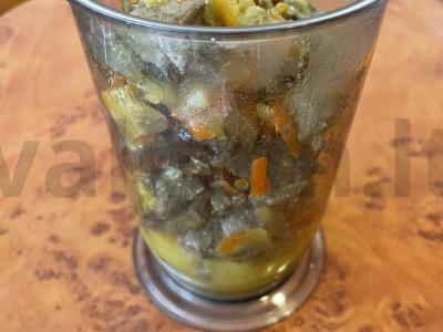 Kepenų paštetas su morkomis ir sviestu Žingsnis 8