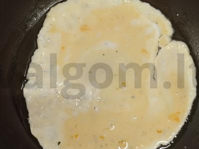 Salotas „Dama“ su vištienos krūtinėle ir žirneliais Žingsnis 3