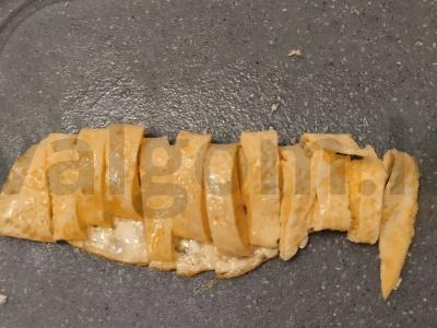 Salotas „Dama“ su vištienos krūtinėle ir žirneliais Žingsnis 4