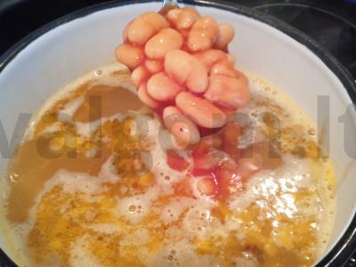 Sriuba su pupelėmis ir vištienos skrandžiais Žingsnis 5