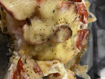 Vištienos filė su pomidorais ir sūriu pagrindine nuotrauka