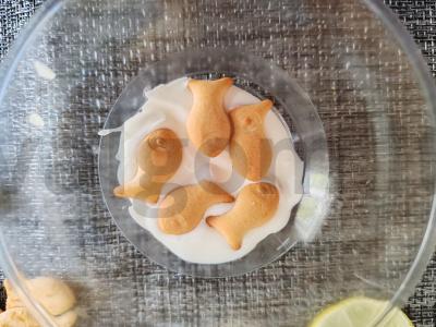 Desertas „Kremiškai-kavos melionas“ Žingsnis 3