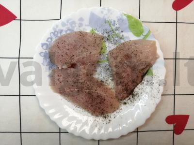 Vištienos filė bulvių apvalkale Žingsnis 1