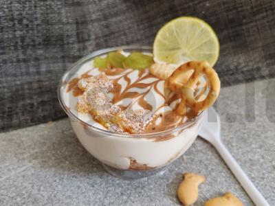 Desertas „Kremiškai-kavos melionas“ pagrindine nuotrauka