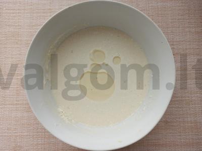 Ažūriniai blynai su įdaru Žingsnis 1