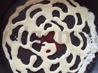 Ažūriniai blynai su įdaru Žingsnis 3