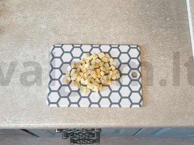 Salotas „Fantazija“ su saldžiu pipiru Žingsnis 2