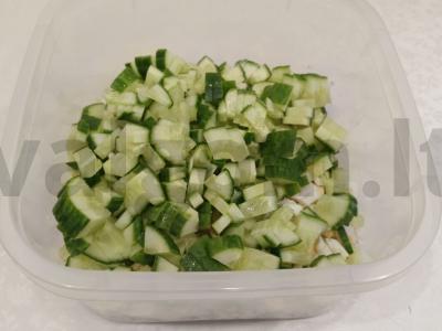 Žirnių salotos Žingsnis 3