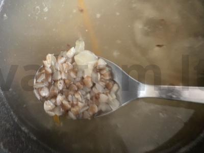 Vištienos sriuba su raugintais kopūstais ir grikiais Žingsnis 4