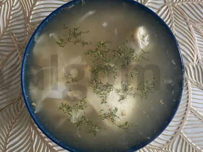 Vištienos sriuba su raugintais kopūstais ir grikiais pagrindine nuotrauka