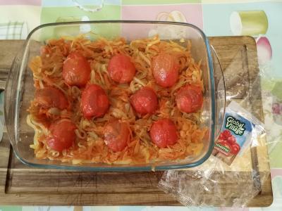 Kepta lašiša su daržovėmis Žingsnis 5