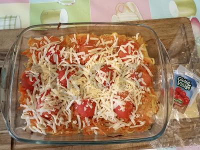 Kepta lašiša su daržovėmis Žingsnis 6