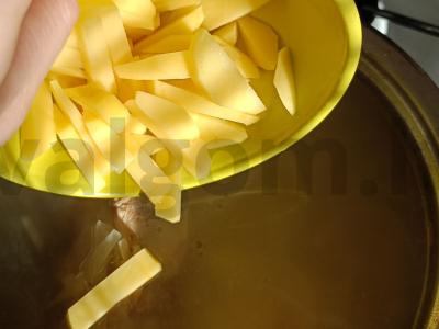 Šonkaulių sriuba su kiauliena Žingsnis 9