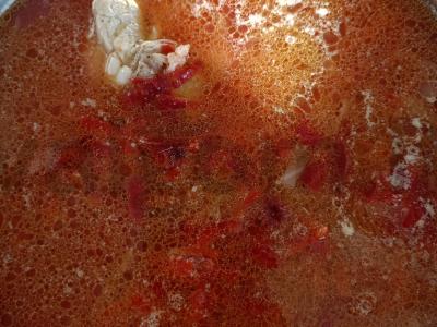 Šonkaulių sriuba su kiauliena Žingsnis 10