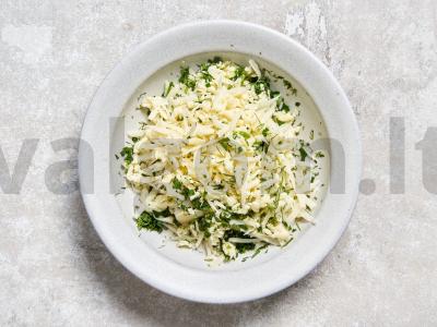 Sūrio blynai Žingsnis 7