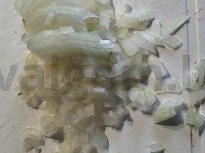 Makaronai su vištienos skrandžiais Žingsnis 1