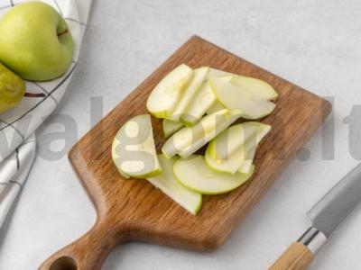 Šarlotė su kriaušėmis ir obuoliais Žingsnis 2