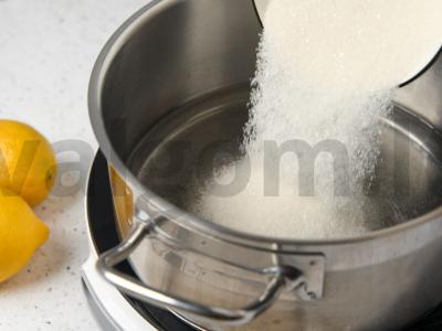 Agurkų ir citrinų limonadas Žingsnis 1