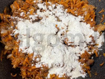 Mėsos padažas su krakmolu Žingsnis 6