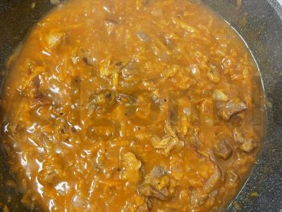 Mėsos padažas su krakmolu pagrindine nuotrauka