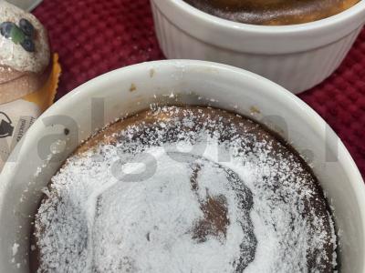 Mini sūrio pyragas su grietinėlėmis ir varškės sūriu Žingsnis 7