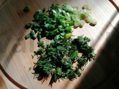 Penne su bekonu ir sūriu Žingsnis 2